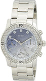  Shop Authentic Guess Confetti Diamonds Blue Dial Silver Steel Strap Watch for Women - W0774L6 - Luxxuri