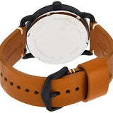  Shop Authentic Fossil Commuter Three Hand Date Black Dial Brown Leather Strap Watch for Men - FS5276 - Luxxuri