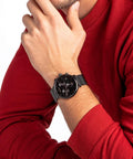  Shop Authentic Calvin Klein High Noon Black Dial Black Mesh Bracelet Watch for Women - K8M27421 - Luxxuri