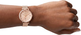  Shop Authentic Fossil Jacqueline Quartz Rose Gold Dial Rose Gold Mesh Strap Watch for Women - ES4628 - Luxxuri