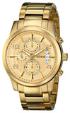  Shop Authentic Guess Analog Chronograph Gold Dial Gold Steel Strap Watch for Men - W0075G5 - Luxxuri