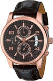  Shop Authentic Guess Exec Chronograph Brown Dial Brown Leather Strap Watch For Men - W0076G4 - Luxxuri