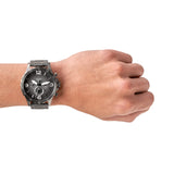  Shop Authentic Fossil Nate Chronograph Gunmetal Dial Grey Steel Strap Watch for Men - JR1437 - Luxxuri
