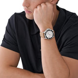 Shop Authentic Michael Kors Everest Analog White Dial Brown Leather Strap Watch For Men - MK9092 - Luxxuri