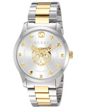  Shop Authentic Gucci G Timeless Silver Dial Two Tone Steel Strap Watch For Women - YA1264074 - Luxxuri
