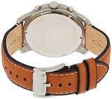  Shop Authentic Fossil Grant Chronograph Blue Dial Brown Leather Strap Watch for Men - FS5210 - Luxxuri