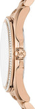  Shop Authentic Michael Kors Bradshaw Quartz Rose Gold Dial Rose Gold Steel Strap Watch For Women - MK6556 - Luxxuri