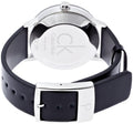  Shop Authentic Calvin Klein Minimal Black Dial Black Leather Strap Watch for Men - K7621107 - Luxxuri