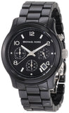  Shop Authentic Michael Kors Runway Black Ceramic Dial Black Steel Strap Watch for Women - MK5162 - Luxxuri