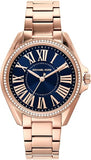  Shop Authentic Michael Kors Kacie Three Hand Black Dial Rose Gold Steel Strap Watch for Women - MK6930 - Luxxuri
