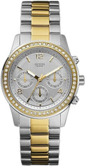  Shop Authentic Guess Mini Spectrum Analog Silver Dial Two Tone Steel Strap Watch For Women - W0122L2 - Luxxuri