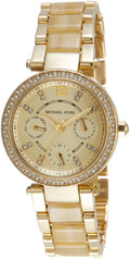  Shop Authentic Michael Kors Parker Gold DIal Gold Steel Strap Watch for Women - MK5842 - Luxxuri
