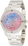  Shop Authentic Guess Confetti Multicolored Dial Silver Steel Strap Watch For Women - W0774L1 - Luxxuri