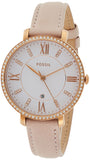  Shop Authentic Fossil Jacqueline White Dial Pink Leather Strap Watch for Women - ES4303 - Luxxuri