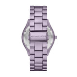  Shop Authentic Michael Kors Slim Runway Quartz Purple Dial Purple Steel Strap Watch For Women - MK4540 - Luxxuri