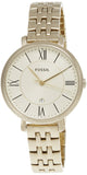  Shop Authentic Fossil Jacqueline White Dial Gold Steel Strap Watch for Women - ES3434 - Luxxuri