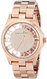  Shop Authentic Marc Jacobs Henry Rose Gold Dial Rose Gold Steel Strap Watch for Women - MBM3207 - Luxxuri