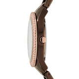  Shop Authentic Fossil Stella Multifunction Brown Dial Two Tone Steel Strap Watch for Women - ES4079 - Luxxuri