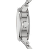  Shop Authentic Fossil Boyfriend Automatic Skeleton Silver Dial Silver Steel Strap Watch for Women - ME3067 - Luxxuri