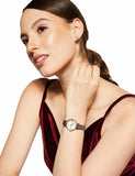  Shop Authentic Emporio Armani Gianni T Bar Pink Dial Two Tone Steel Strap Watch For Women - AR11223 - Luxxuri