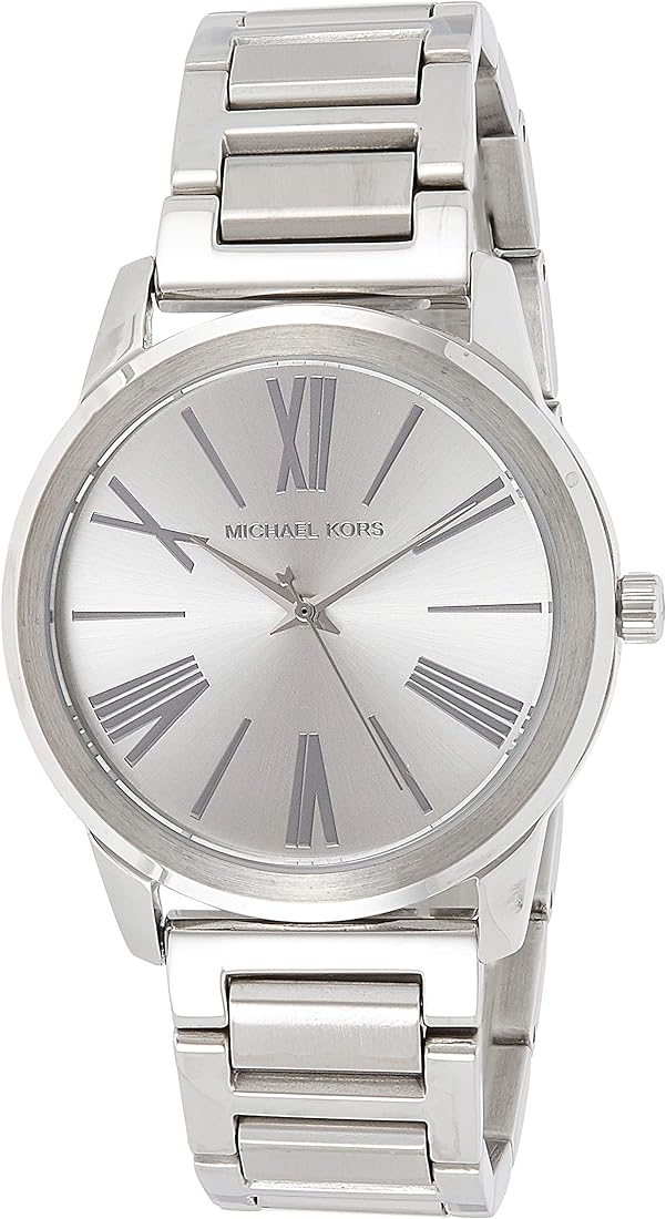 Michael Kors Hartman Quartz Silver Dial Silver Steel Strap Watch For Women - MK3489