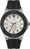  Shop Authentic Guess Force Analog Quartz White Dial Black Rubber Strap Watch For Men - W0674G3 - Luxxuri