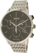  Shop Authentic Hugo Boss Associate Black Dial Silver Steel Strap Watch for Men - 1513267 - Luxxuri