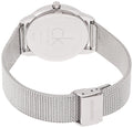  Shop Authentic Calvin Klein Minimalist Black Dial Silver Mesh Bracelet Watch for Men - K3M2112X - Luxxuri