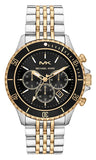  Shop Authentic Michael Kors Bayville Chronograph Black Dial Two Tone Steel Strap Watch For Women - MK8872 - Luxxuri