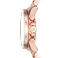  Shop Authentic Michael Kors Brecken Chronograph Quartz Rose Gold Dial Rose Gold Steel Strap Watch For Women - MK6367 - Luxxuri