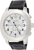  Shop Authentic Emporio Armani Sportivo Chronograph Silver Dial Black Leather Strap Watch For Men - AR6054 - Luxxuri