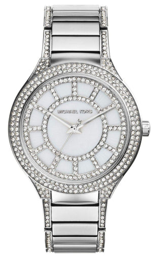  Shop Authentic Michael Kors Kerry Silver Tone Silver Steel Strap Watch for Women - MK3311 - Luxxuri
