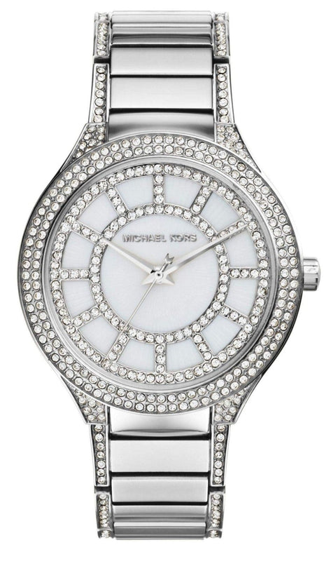  Shop Authentic Michael Kors Kerry Silver Tone Silver Steel Strap Watch for Women - MK3311 - Luxxuri
