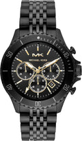  Shop Authentic Michael Kors Bayville Chronograph Black Dial Black Steel Strap Watch For Men - MK8750 - Luxxuri