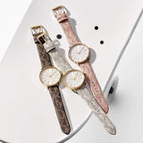  Shop Authentic Michael Kors Pyper Quartz Silver Dial White Leather Strap Watch For Women - MK2858 - Luxxuri