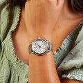  Shop Authentic Tommy Hilfiger Ari Diamonds White Dial Grey Leather Strap Watch for Women - 1781980 - Luxxuri