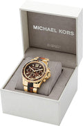  Shop Authentic Michael Kors Everest Chronograph Brown Dial Two Tone Steel Strap Watch For Women - MK6973 - Luxxuri
