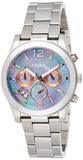  Shop Authentic Fossil Perfect Boyfriend Mother of Pearl Blue Dial Silver Steel Strap Watch for Women - ES3880 - Luxxuri