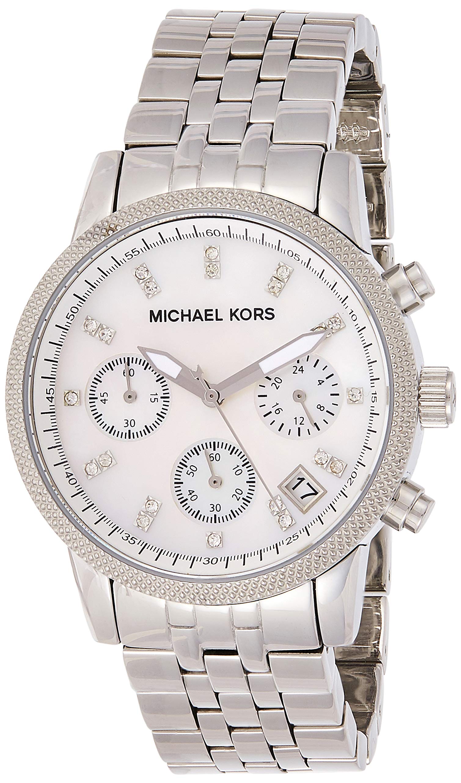  Shop Authentic Michael Kors Ritz White Dial Silver Stainless Steel Strap Watch for Women - MK5020 - Luxxuri