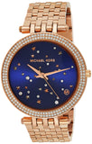 Shop Authentic Michael Kors Darci Blue Dial Rose Gold Steel Strap Watch for Women - MK3728 - Luxxuri