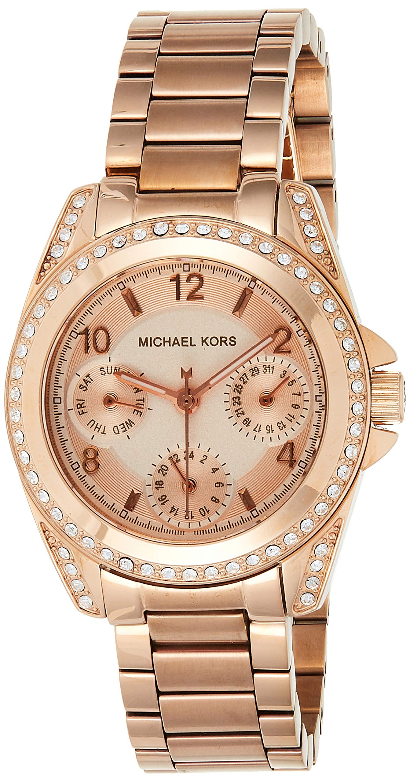  Shop Authentic Michael Kors Blair Rose Gold Dial Rose Gold Steel Strap Watch for Women - MK5613 - Luxxuri