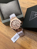  Shop Authentic Guess Glisten Multifunction Quartz Rose Gold Dial Rose Gold Steel Strap Watch For Women - W16017L1 - Luxxuri