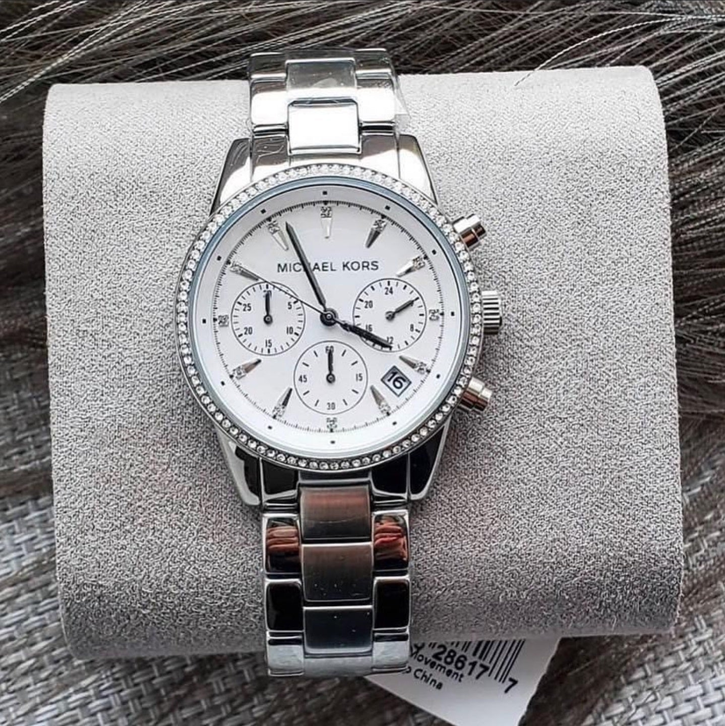  Shop Authentic Michael Kors Ritz Silver Dial Silver Steel Strap Watch for Women - MK6428 - Luxxuri