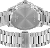  Shop Authentic Gucci G Timeless Blue Dial Silver Steel Strap Watch For Men - YA126316 - Luxxuri