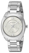  Shop Authentic Gucci GG2570 White Dial Silver Steel Strap Watch For Women - YA142502 - Luxxuri