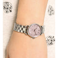  Shop Authentic Marc Jacobs Baker Pink Dial Silver Steel Strap Watch for Women - MBM3283 - Luxxuri