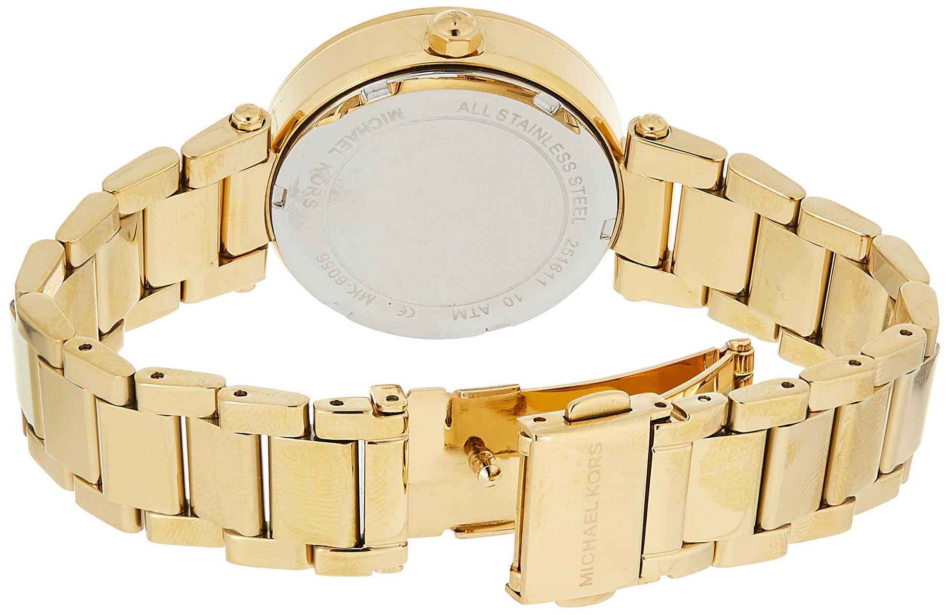  Shop Authentic Michael Kors Parker White Dial Gold Steel Strap Watch for Women - MK6056 - Luxxuri