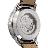  Shop Authentic Fossil Townsman Automatic White Dial Black Leather Strap Watch for Men - ME3104 - Luxxuri