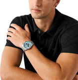  Shop Authentic Michael Kors Maritime Three-Hand Blue Dial Two Tone Steel Strap Watch for Men - MK9169 - Luxxuri