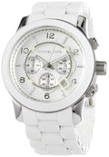  Shop Authentic Michael Kors Oversize White Dial White Steel Strap Watch for Men - MK8108 - Luxxuri